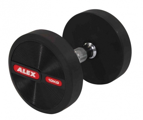 Набор полиуретановых гантелей Aerofit Alex 2,5-25 кг